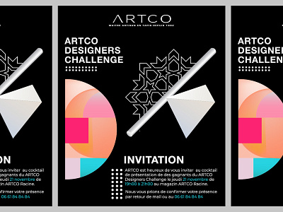 ARTCO Designers challenger poster.