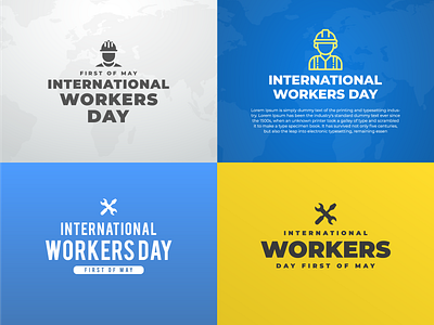 international workers day vector designs