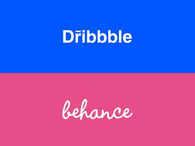 dribbble / Behance logo mashup behance dribbble logo logo a day logo design logo designer logo designers logo mashup logo parody logodesign logos logotype rahalarts