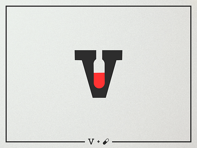 Vitamin pill logo design