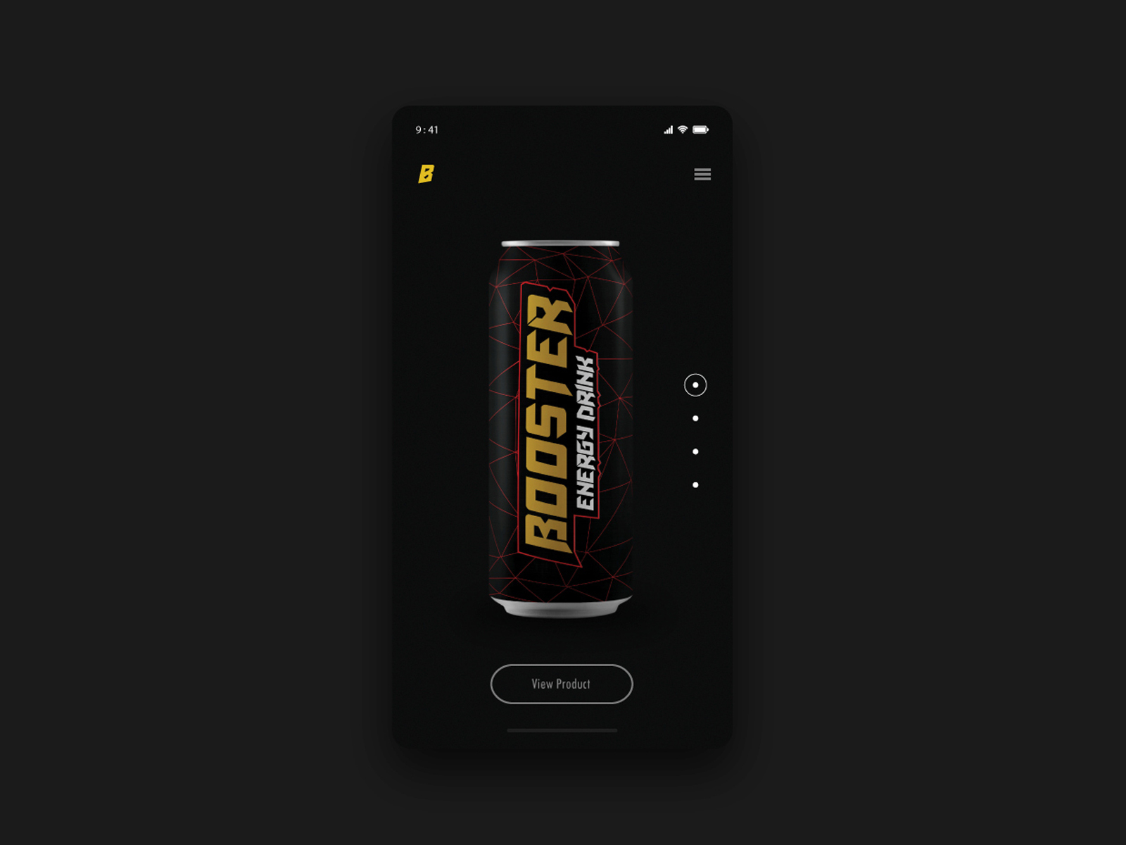 Booster Energy drink by Rahal Nejraoui on Dribbble