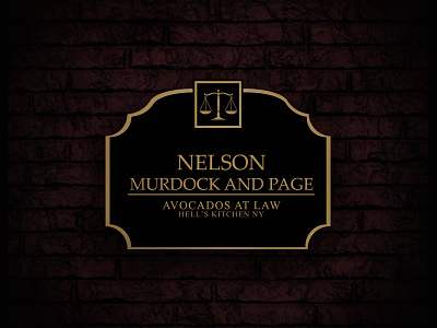 Nelson, Murdock and page, Avocados at law