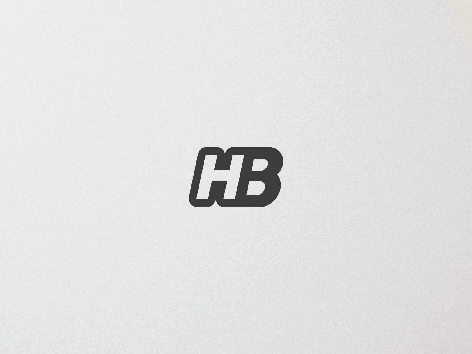 HB monogram by Rahal Nejraoui on Dribbble