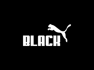 Black Panther black and white brand branding design flat graphic design logo logo a day logo challenge logo design logo designer logo inspiration logo mark logo parody logos panther rahalarts