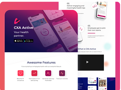 CXA Active app to track your steps