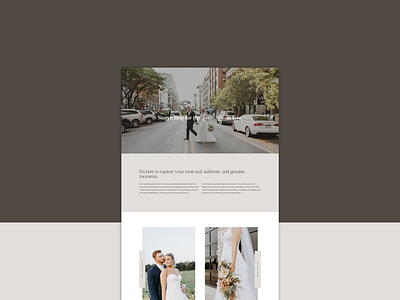 Britt Ehret Photography Web Design