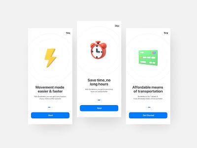 Onboarding (Borderless App) 3d design dribbble figma figmadesign light onboarding teleportation ui ui design uiux ux ux design