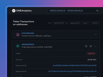 Transaction Expanded (Visualization Tool)