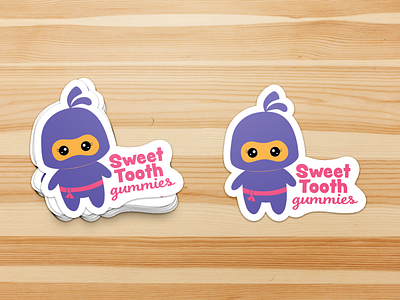 Sweet Tooth Gummies - Logo Stickers