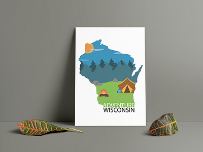 Wisconsin Travel Poster