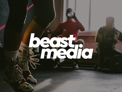 Beast Media beast brand design brand identity branding content creation logo logo design media media logo photographers typography videographers visual language