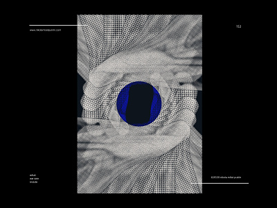 no. 152 come inside abstract black blue circle composition design digitalart dots human illustration minimal pattern photoshop poster poster a day posterdesign postereveryday shape shapes typography