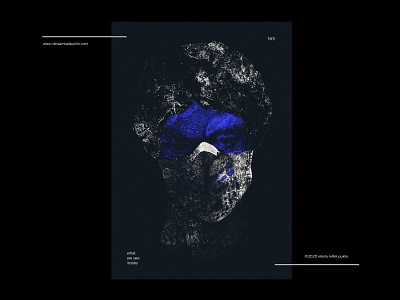 no. 163 toxic times black blue design human illustration minimal pattern photoshop poster poster a day posterdesign postereveryday shape story surreal texture typography