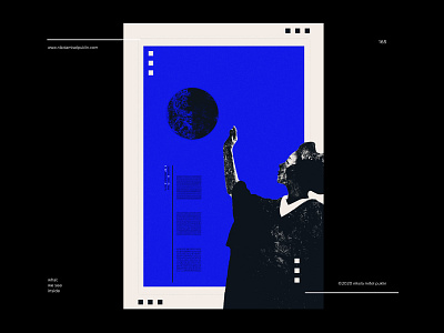 no. 165 pass on black blue composition design human illustration message minimal pattern photoshop poster poster a day posterdesign postereveryday shape shapes texture typography