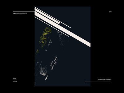 no. 294 choice composition contrast design digital geometric shapes lines minimal photoshop poster poster a day posterdesign postereveryday texture