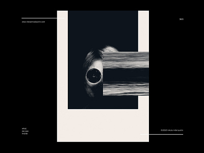 no. 363 split phase composition contrast design digital minimal photoshop pixelart poster poster a day posterdesign postereveryday