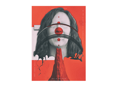 no. 036 believe believe black design dots female human illustration minimal poster poster a day posterdesign postereveryday red typography