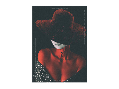 no. 038 i'm sorry madam anonymous black design dots female hat human illustration madam minimal poster poster a day posterdesign postereveryday red simple typography unknown