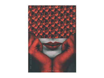 no. 041 inside of me black design female human illustration inside inside out minimal poster poster a day posterdesign postereveryday red typography