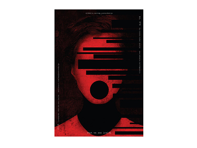 no. 74 the silence of the lambs black design human illustration minimal photoshop poster poster a day posterdesign postereveryday red the silence of the lambs typography