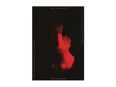 no. 77 brain error black design human illustration minimal photoshop poster poster a day posterdesign postereveryday red shadow shadows shape shapes typography