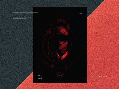 no. 084 x c c black design human illustration minimal photoshop poster poster a day posterdesign postereveryday red typography