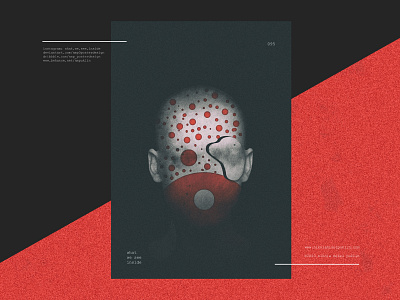 no. 095 see the world as it is black design dizajn dizajnplakata human illustration minimal photoshop plakat poster poster a day posterdesign postereveryday psd red surreal texture type typeface typography