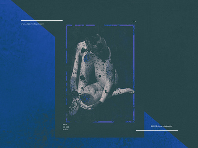 no. 113 reincarnation black blue composition design human illustration minimal photoshop poster poster a day posterdesign postereveryday typography