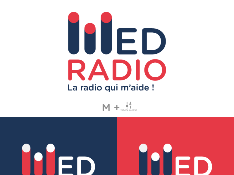 Med Radio logo by Hamza Saadaoui on Dribbble