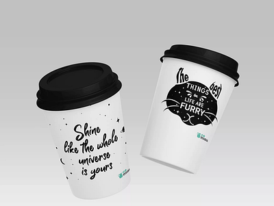 Coffee cups - Cosmic coffee 2021 design coffee coffeecups cosmos creativeday cups feelings illustration inspiration productdesign universe