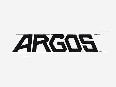 ARGOS WIP design drawing drawn logo logo drawing logo sketch pencil photoshop photoshop sketch ps sketching sketh type typography
