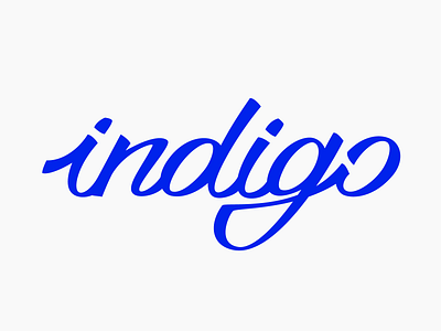 Indigo wordmark