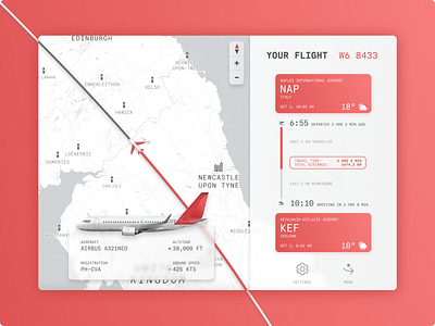 Flight Location Tracker - Daily UI #020