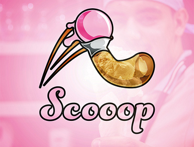 Day27Scooop branding design illustration logo