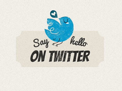 Say hello icon illustration spacedown twitter