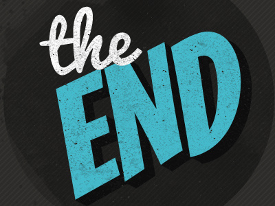 The end script spacedown type
