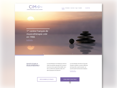 Redesign - CIM exam flat partiel redesign study ui webdesign