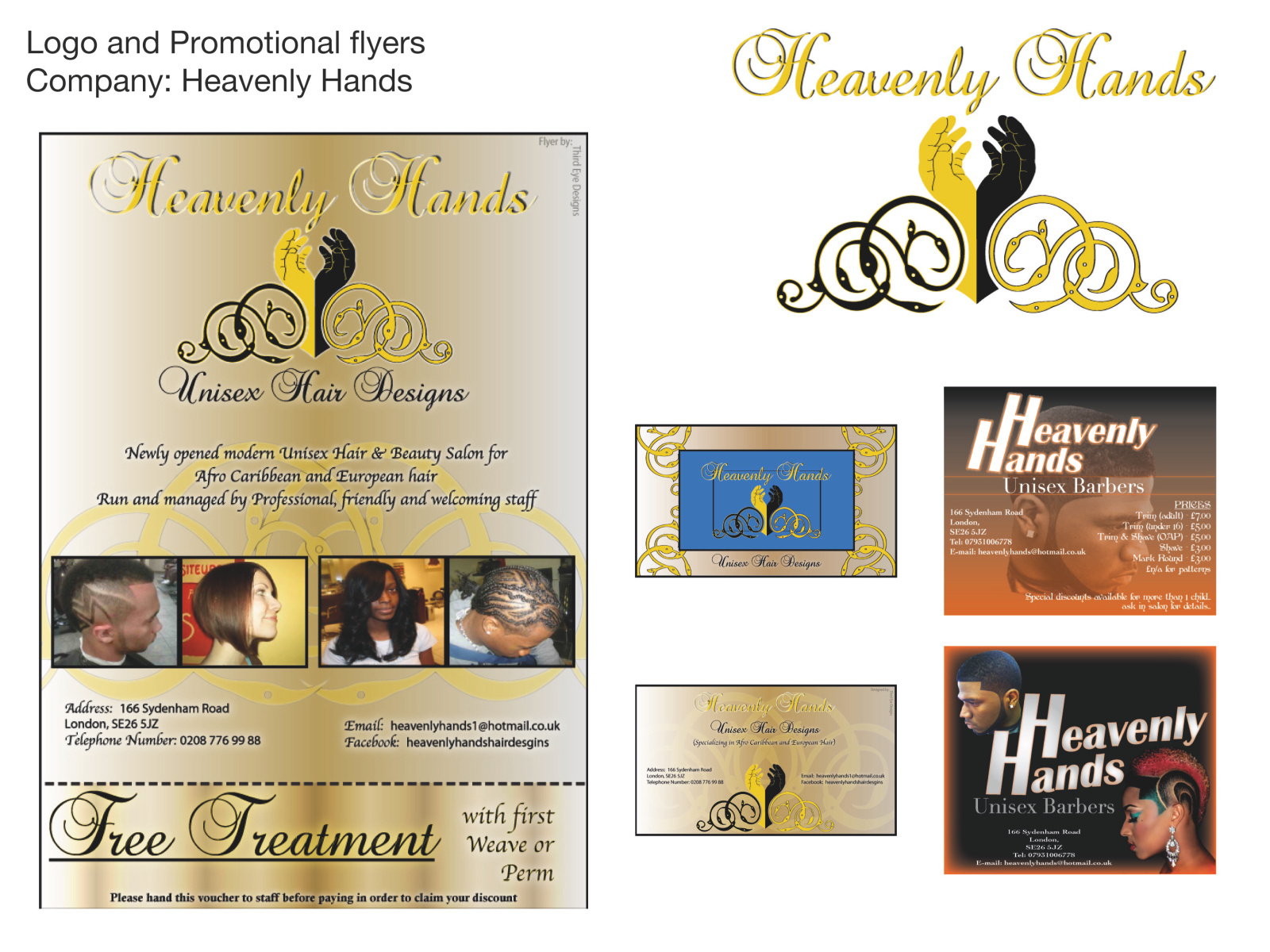 Heavenly Hands brand guide by Courtney James on Dribbble