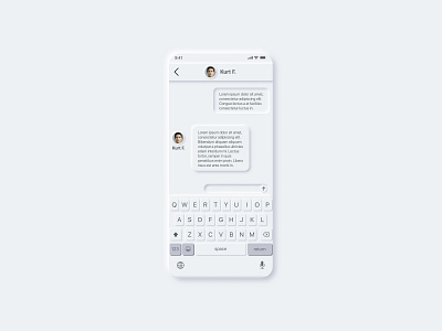 Daily UI #013 - Direct Message