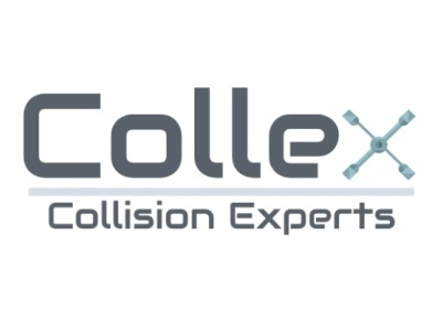 Collex Collision Experts Logo car logo grey logo mechanical mechanics logo silver