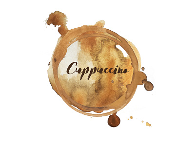 Cuppuccino Coffee Logo #1 brown cappuccino coffee coffee logo logo