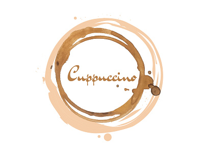 Cuppuccino Coffe Logo #2