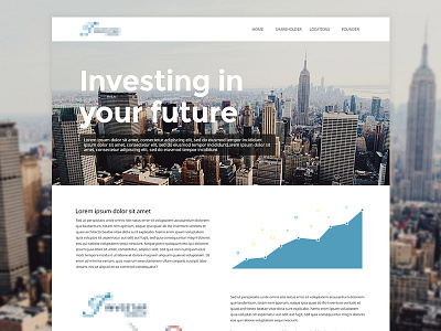 Asset Management Company - Landing Page