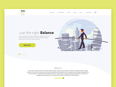 Simplified Landing Page