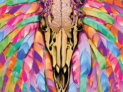 Candy Elk Dreamer colourful gaks gaks designs graphic design illustration vector