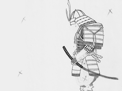 Brush Dragon, drangon, drawing, man, samurai, sketch, sword, tail, white,  you, HD phone wallpaper | Peakpx