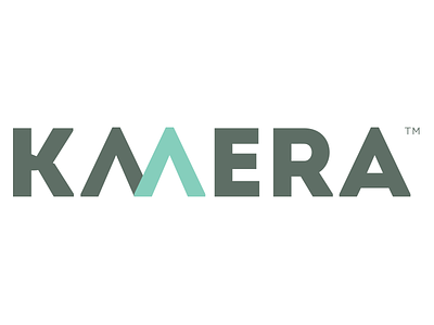 Kmera Logo branding corporate drinks green logo logo design london