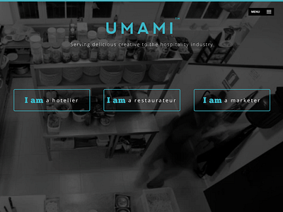 Umami Website Homepage