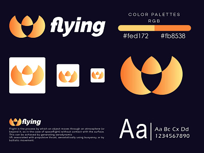 flying logo