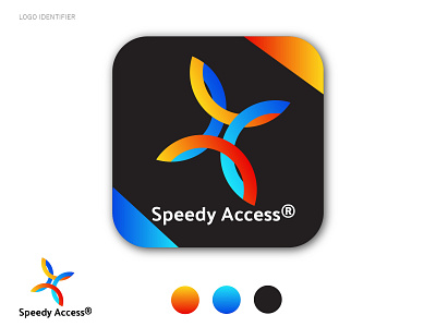 Speedy Access logo app app logo best logo branding design dribbble best shot logo logo design minimalist logo modern logo professional logo trandy 2021